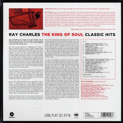 Ray Charles - The King Of Soul: Classic Hits (+2 bonus tracks) (ltd. ed.) (180g) Vinyl Record