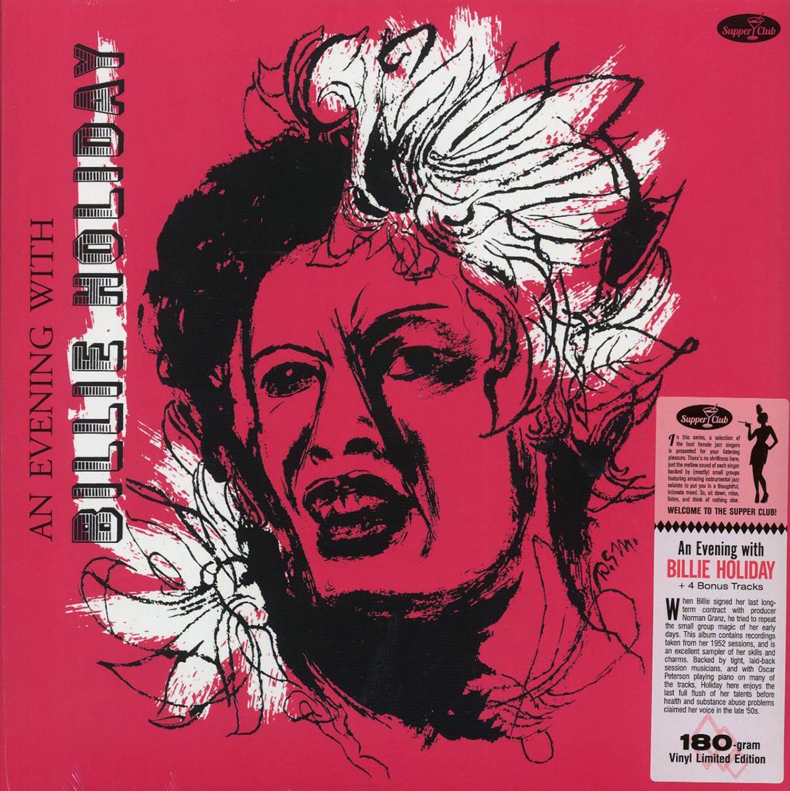 Billie Holiday - An Evening With Billie Holiday (+4 bonus tracks) (ltd. ed.) (180g) Vinyl Record