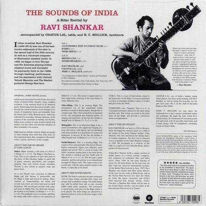 Ravi Shankar - The Sounds Of India (ltd. ed.) (180g) Vinyl Record