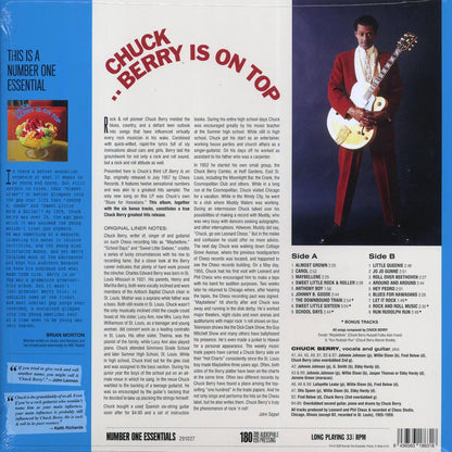 Chuck Berry - Berry Is On Top (+6 bonus tracks) (ltd. ed.) (180g) Vinyl Record