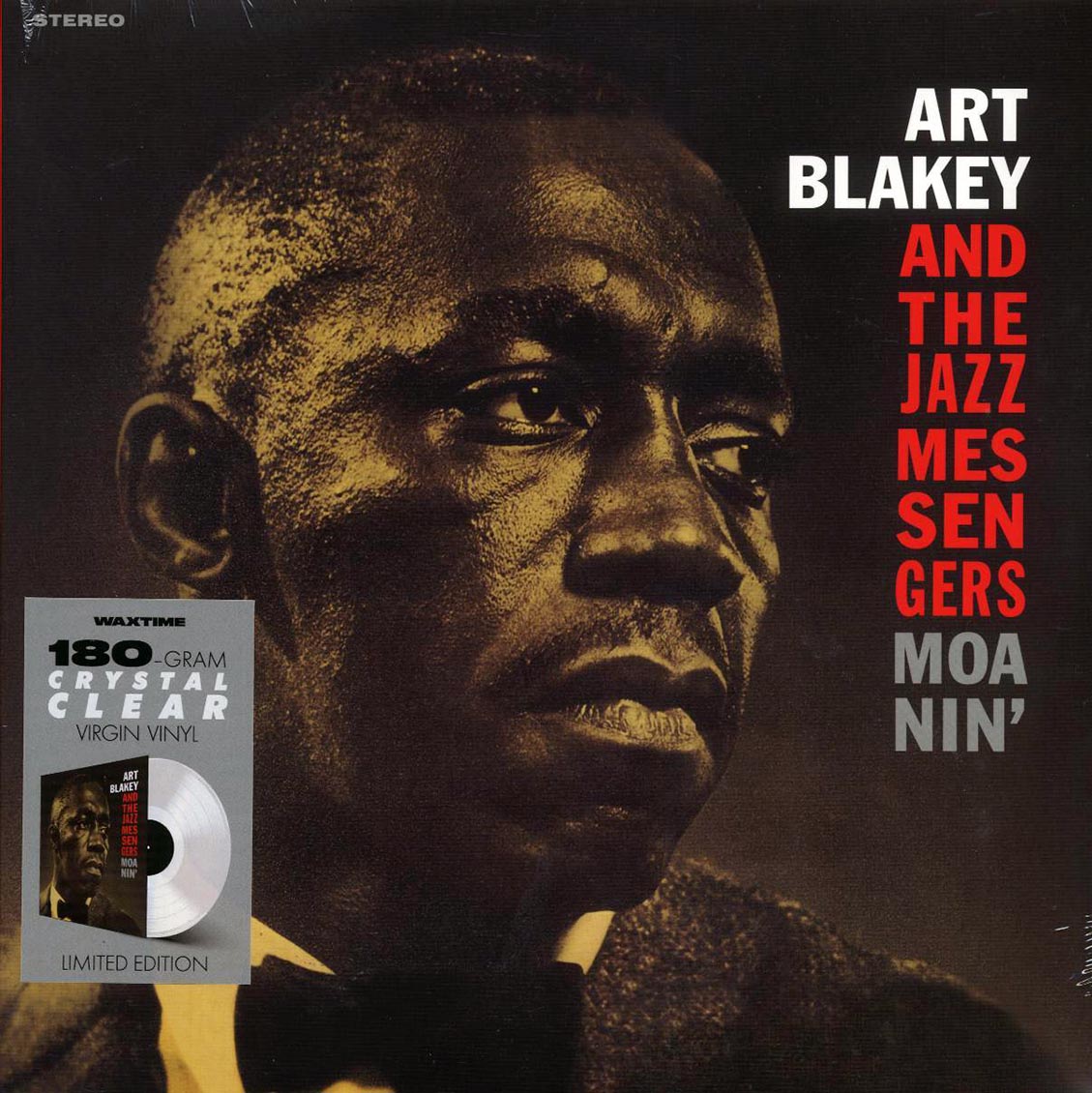 Art Blakey & The Jazz Messengers - Moanin' (+2 bonus tracks) (ltd. ed.) (180g) (clear vinyl) Vinyl Record