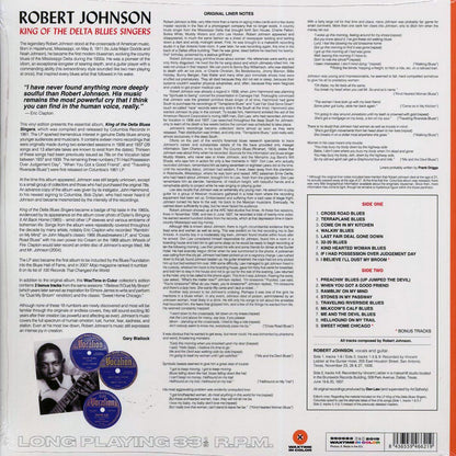 Robert Johnson - King Of The Delta Blues Singers (+2 bonus tracks) (ltd. ed.) (180g) (orange vinyl) Vinyl Record