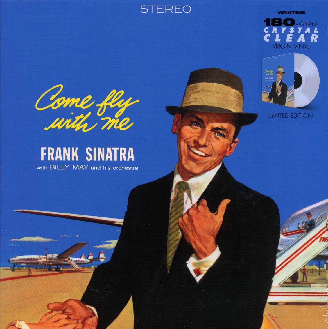 Frank Sinatra - Come Fly With Me (+bonus track) (ltd. ed.) (180g) (clear vinyl) Vinyl Record