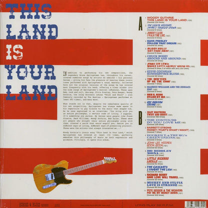 Chuck Berry, Johnny Cash, John Lee Hooker, Roy Orbison, Etc. - This Land Is Your Land: The Original Songs Behind The Boss Covers (23 tracks) (ltd. ed.) (180g) (blue vinyl) Vinyl Record