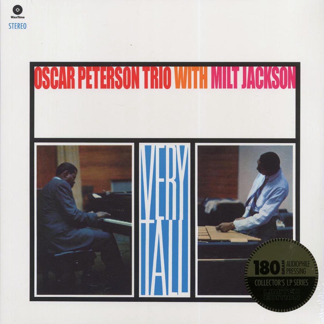Oscar Peterson Trio, Milt Jackson - Very Tall (+bonus track) (ltd. ed.) (180g) Vinyl Record