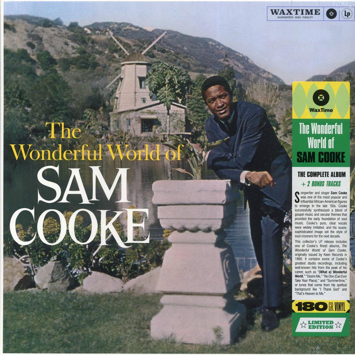 Sam Cooke - The Wonderful World Of Sam Cooke (+2 bonus tracks) (ltd. ed.) (180g) Vinyl Record