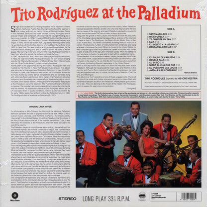 Tito Rodriguez - At The Palladium (+2 bonus tracks) (ltd. ed.) (180g) Vinyl Record