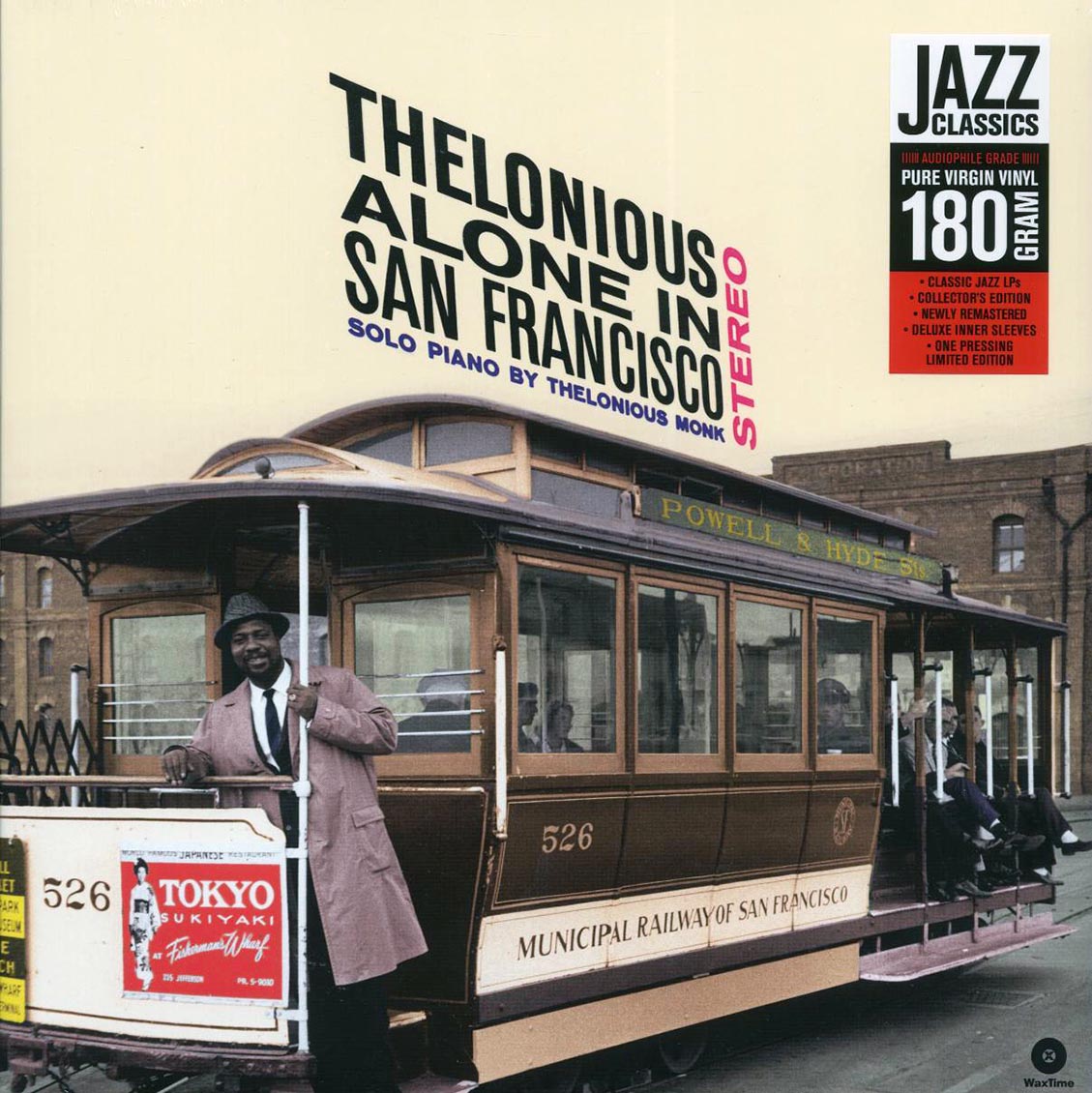 Thelonious Monk - Thelonious Alone In San Francisco (+bonus track) (ltd. ed.) (180g) (remastered) Vinyl Record