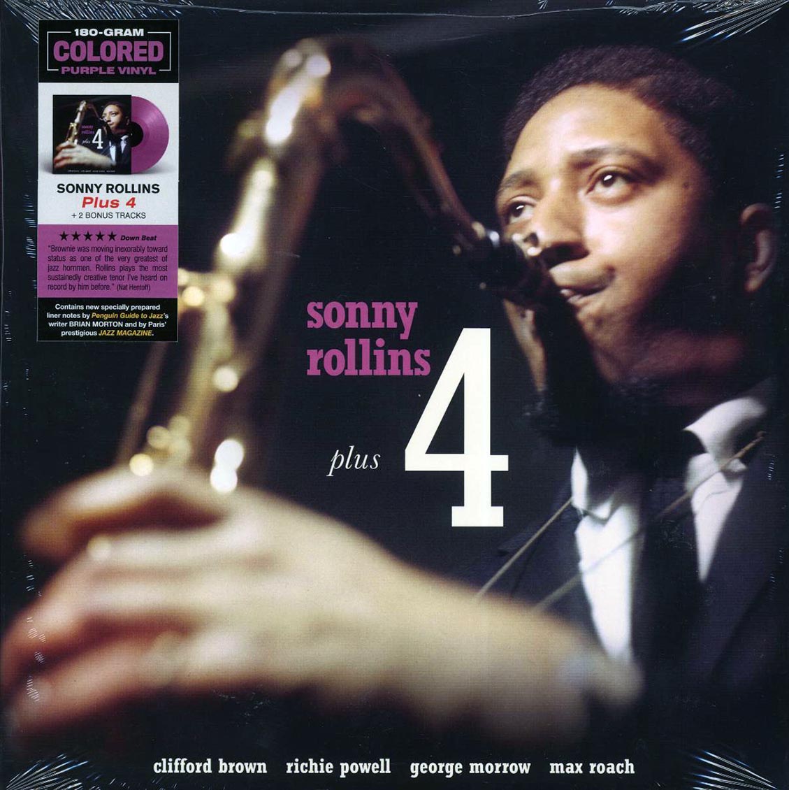 Sonny Rollins - Plus 4 (+2 bonus tracks) (ltd. ed.) (180g) (purple vinyl) Vinyl Record