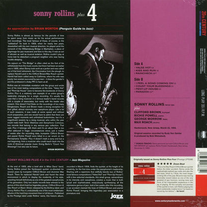 Sonny Rollins - Plus 4 (+2 bonus tracks) (ltd. ed.) (180g) (purple vinyl) Vinyl Record
