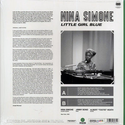 Nina Simone - Little Girl Blue (ltd. ed.) (180g) (green vinyl) Vinyl Record