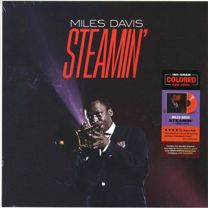 Miles Davis Quintet - Steamin' (+bonus track) (ltd. ed.) (180g) (orange vinyl) Vinyl Record