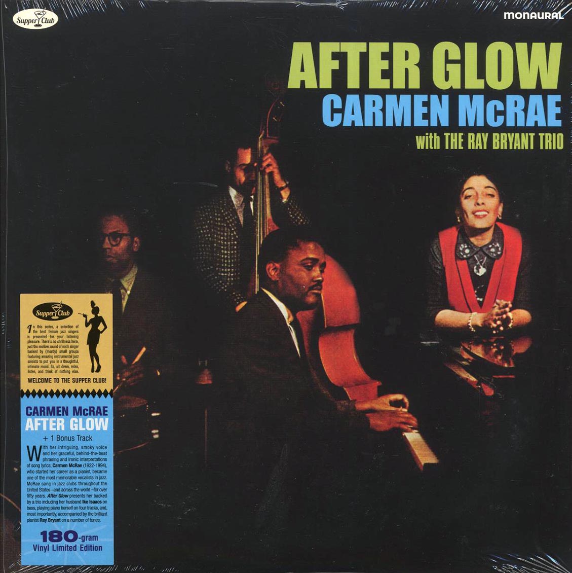 Carmen McRae - After Glow (+bonus track) (ltd. ed.) (180g) Vinyl Record