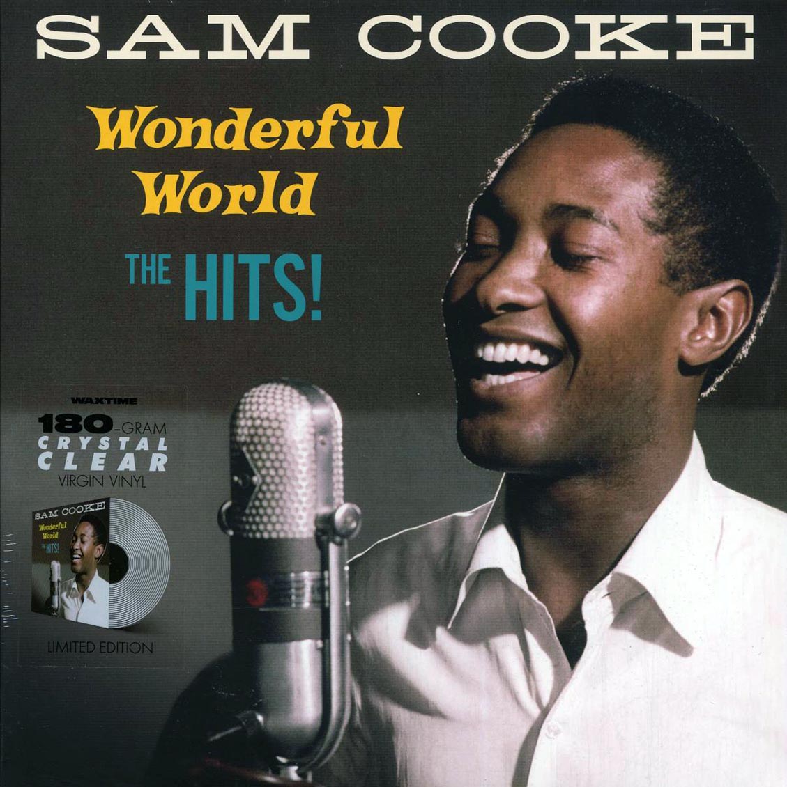 Sam Cooke - Wonderful World: The Hits (20 tracks) (ltd. ed.) (180g) (clear vinyl) Vinyl Record