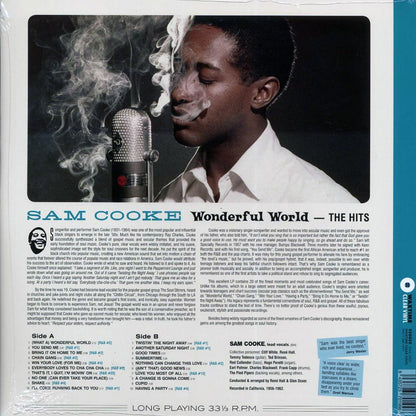 Sam Cooke - Wonderful World: The Hits (20 tracks) (ltd. ed.) (180g) (clear vinyl) Vinyl Record