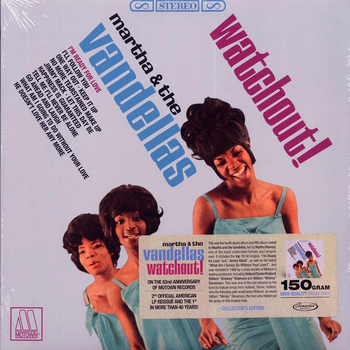 Martha Reeves & The Vandellas - Watchout! (ltd. ed.) Vinyl Record