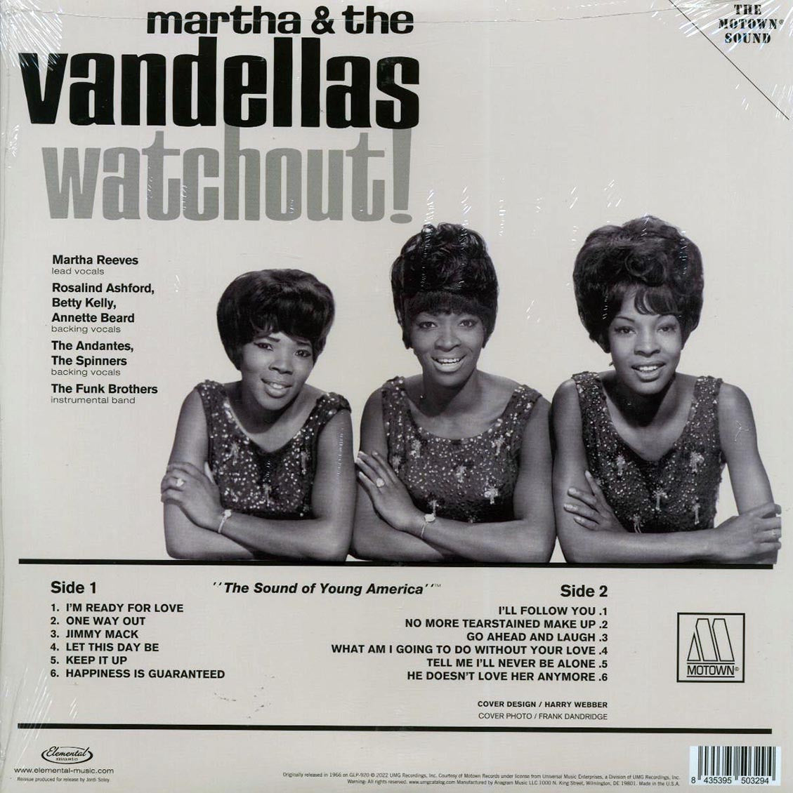 Martha Reeves & The Vandellas - Watchout! (ltd. ed.) Vinyl Record