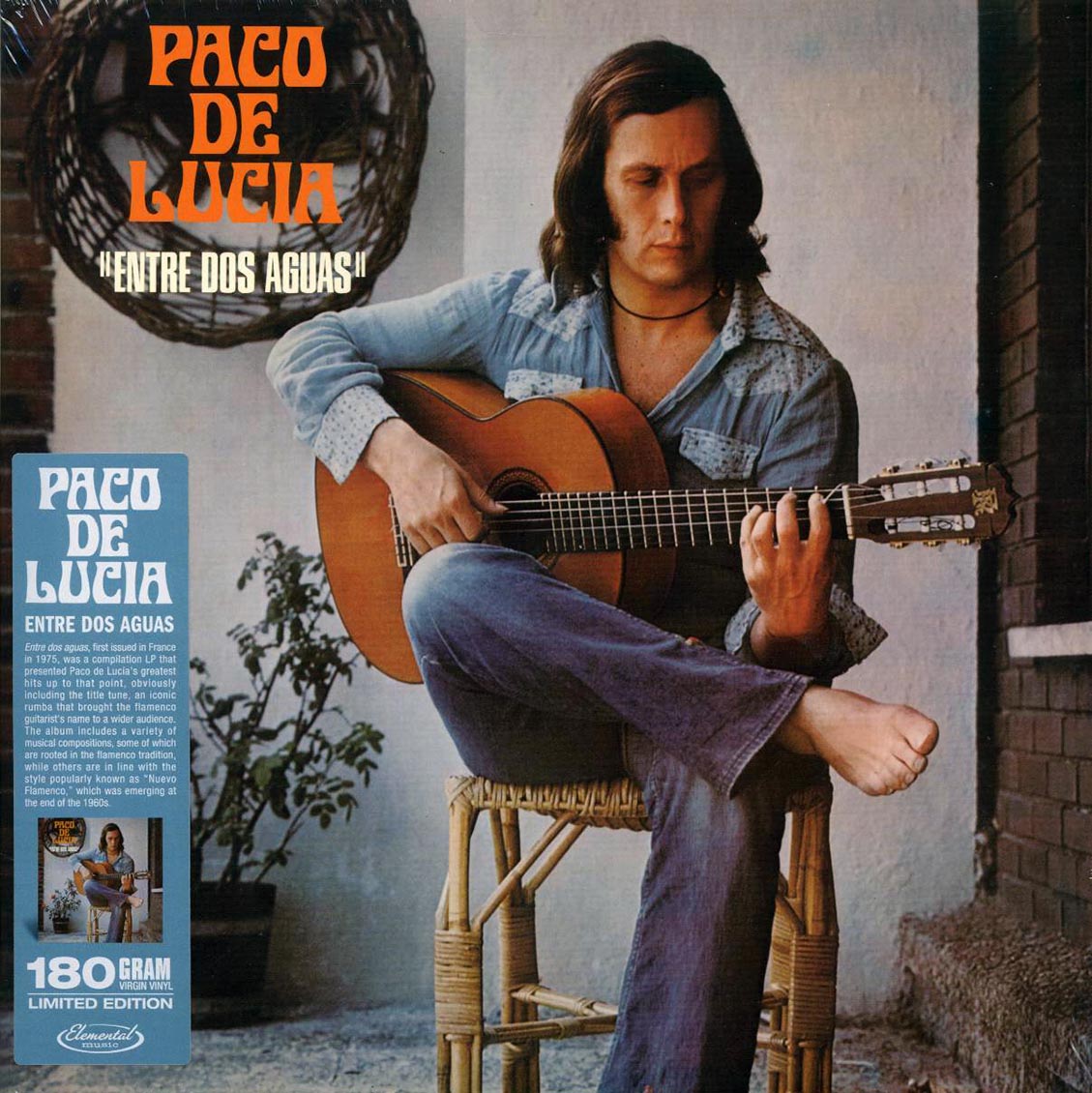 Paco De Lucia - Entre Dos Aguas (ltd. ed.) (180g) Vinyl Record