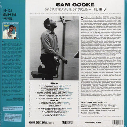 Sam Cooke - Wonderful World: The Hits (20 tracks) (ltd. ed.) (180g) Vinyl Record
