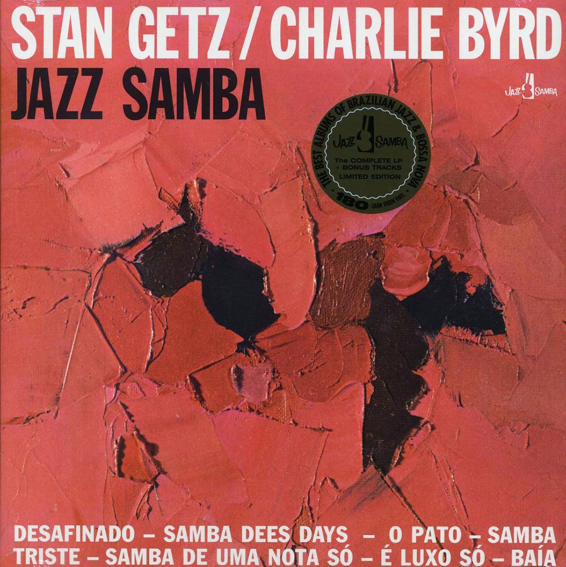 Stan Getz, Charlie Byrd - Jazz Samba (+2 bonus tracks) (ltd. ed.) (180g) Vinyl Record