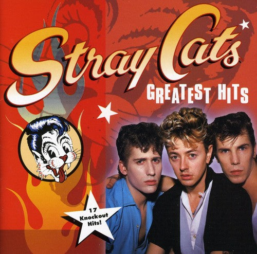the album cover for Stray Cats - Greatest Hits [2000]