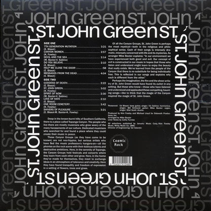 St. John Green - St. John Green Vinyl Record