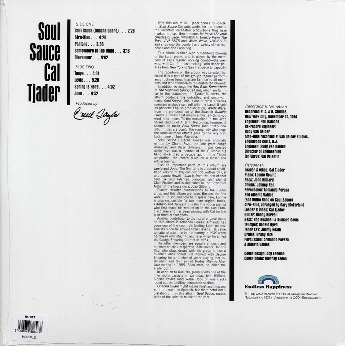 Cal Tjader - Soul Sauce Vinyl Record