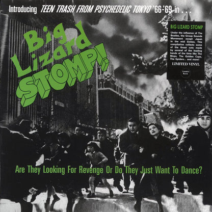 The Spiders, The Mops, The Jaguars, Golden Cups, Etc. - Big Lizard Stomp! Teen Trash From Psychedelic Tokyo '66-'69 Vinyl Record
