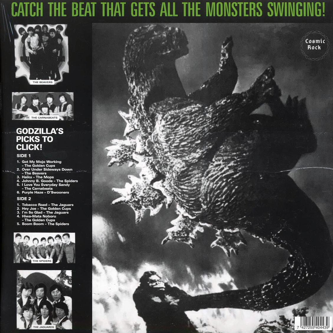 The Spiders, The Mops, The Jaguars, Golden Cups, Etc. - Big Lizard Stomp! Teen Trash From Psychedelic Tokyo '66-'69 Vinyl Record
