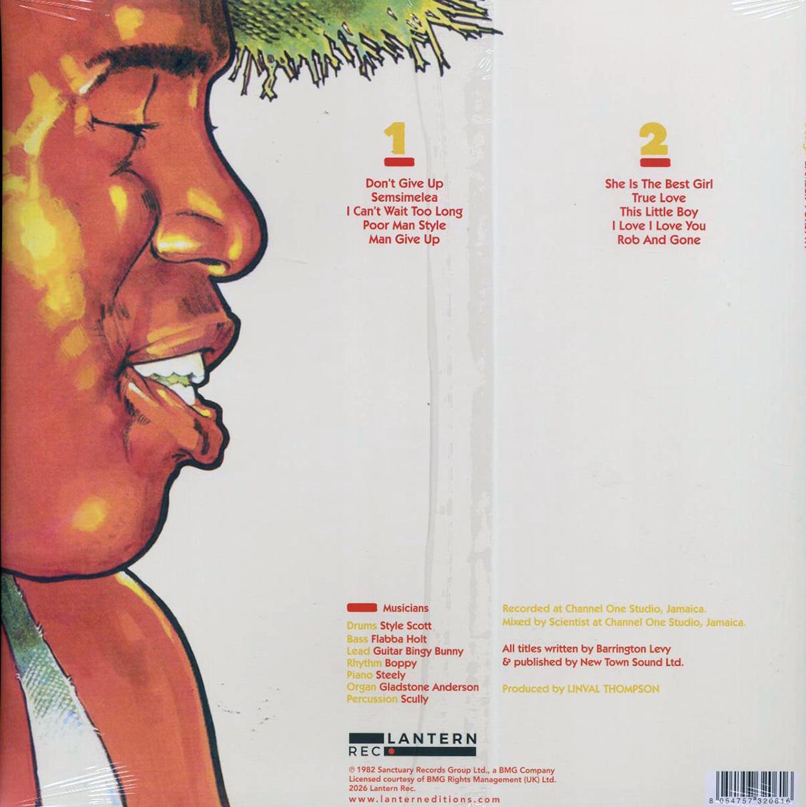 Barrington Levy - Poor Man Style Vinyl Record