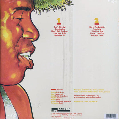 Barrington Levy - Poor Man Style Vinyl Record
