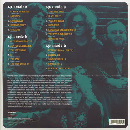 Fraternity - Bon Scott Sessions 1971-1972 (2xLP) (180g) Vinyl Record
