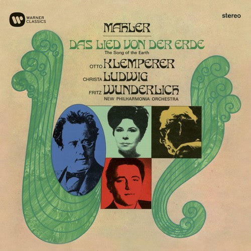 the album cover for Mahler / Klemperer / Ludwig / Wunderlich - Das Lied Von Der Erde