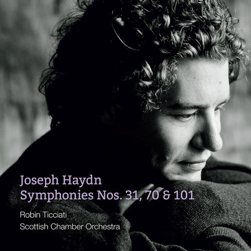 the album cover for Haydn / Ticciati / Scottish Chamber Orchestra - Symphonies Nos. 31 & 70 & 101