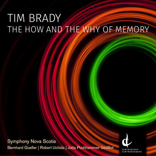 the album cover for Brady / Symphony Nova Scotia / Uchida / Puchhammer - How & the Why of Memory