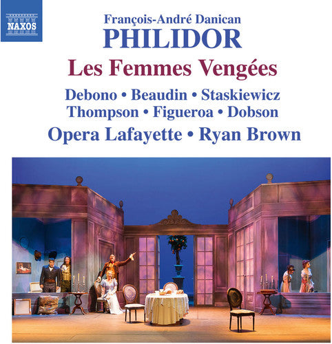 the album cover for Philidor / Beaudin / Staskiewicz / Figueroa - Les Femmes Vengees