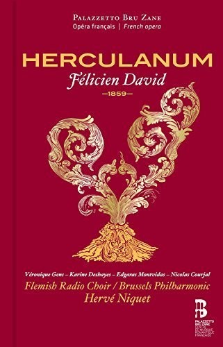 the album cover for Herve Niquet / Flemish Radio Choir / Brussels Phil - Herculanum [CD + Book]