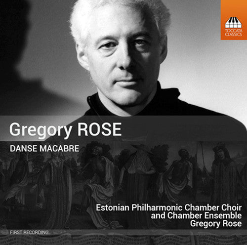 the album cover for Estonian Philharmonic Chamber Choir - Danse Macabre
