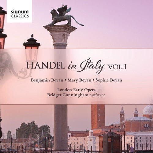 the album cover for Sophie Bevan - Handel in Italy 1
