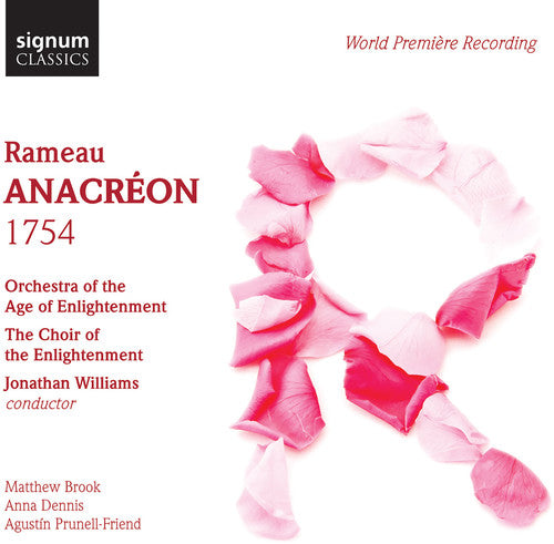 the album cover for Orchestra Of The Age Of Enlightenment - Anacreon 1754