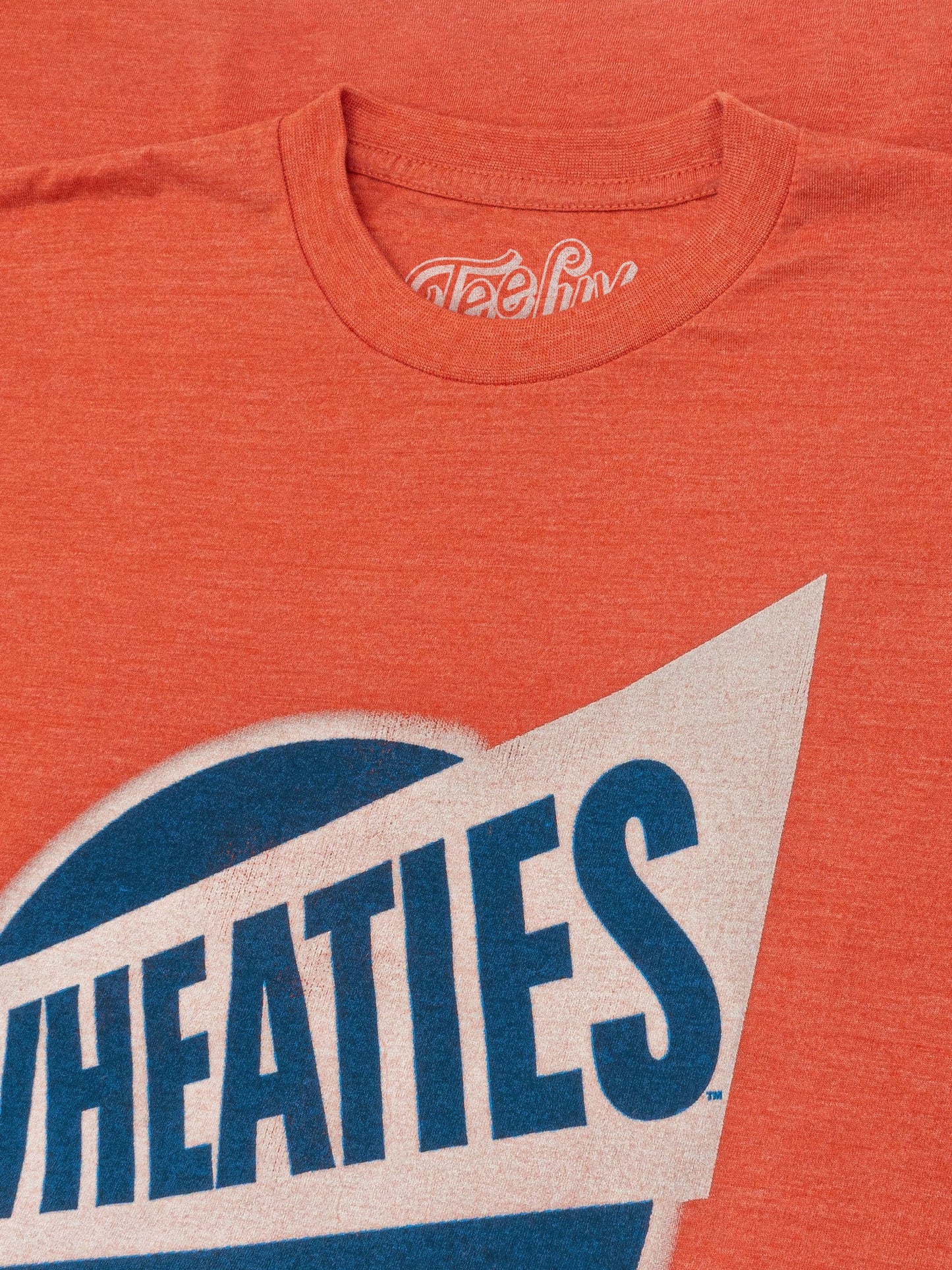 Wheaties Breakfast of Champions Mens T Shirt Officially Licensed Orange