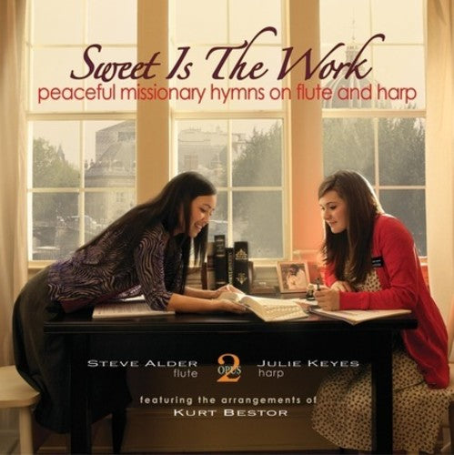 the album cover for Jeanni Gould - Sweet Is the Work: Peaceful Missionary Hymns