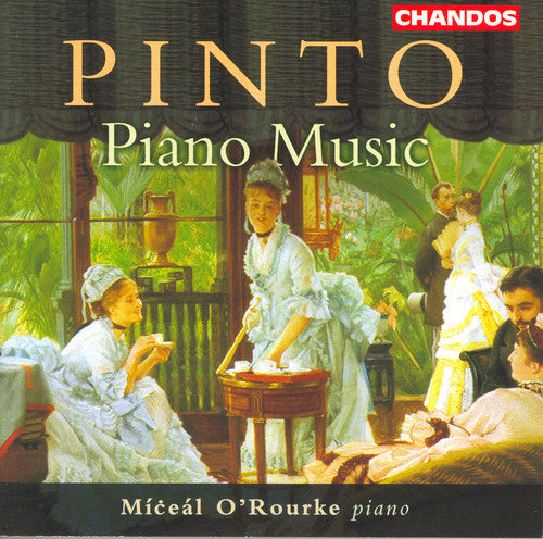 the album cover for G.F. Pinto - Piano Music / 2 Grand Sonatas Op 3