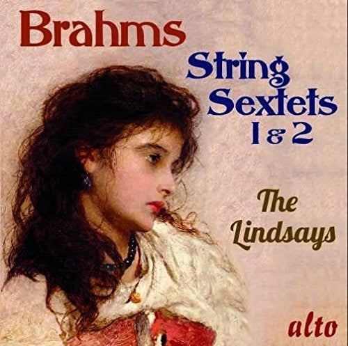the album cover for Lindsays - Brahms