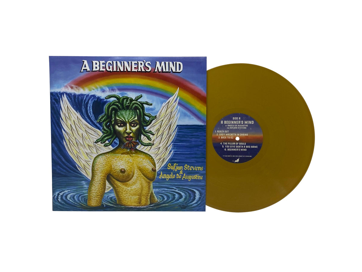 Sufjan Stevens & Angelo De Augustine - A Beginner's Mind (Olympus Perseus Shield Gold Vinyl) Vinyl Record