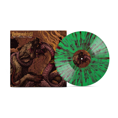 Bodysnatcher - Hell is Here, Hell Is Home on Venom Mint Splatter Vinyl Record