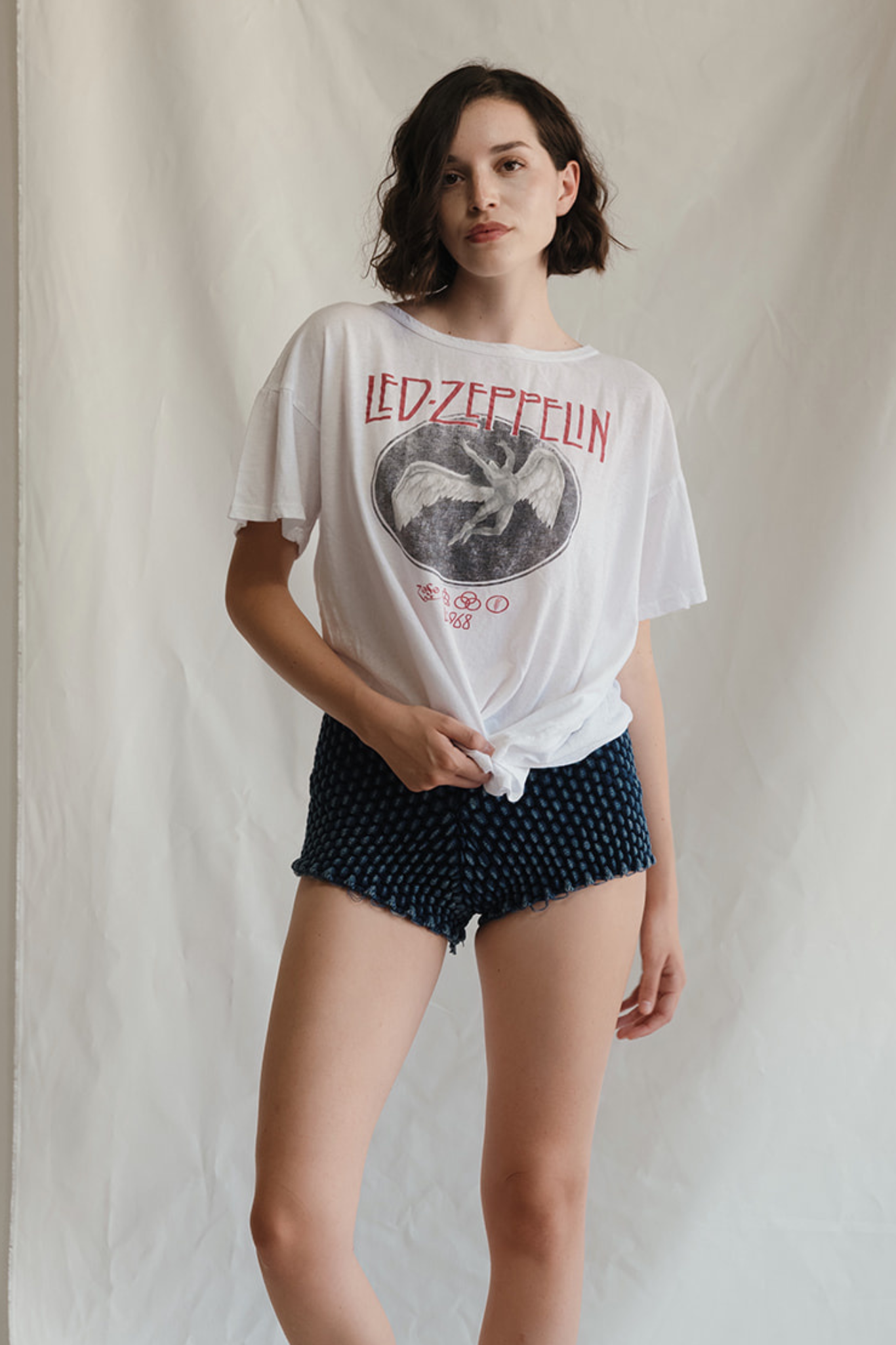 Led Zeppelin Swan 1968 Tee Womens T Shirt
