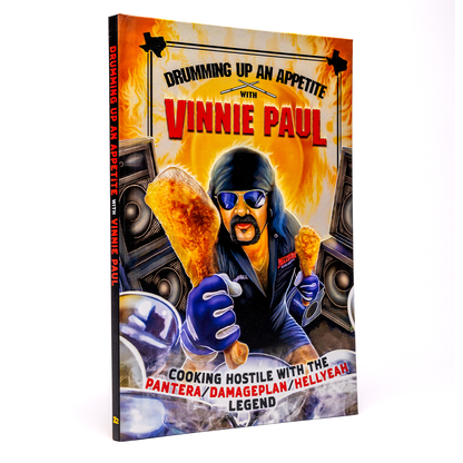 Vinnie Paul - Drumming Up An Appetite (Standard Edition) Book