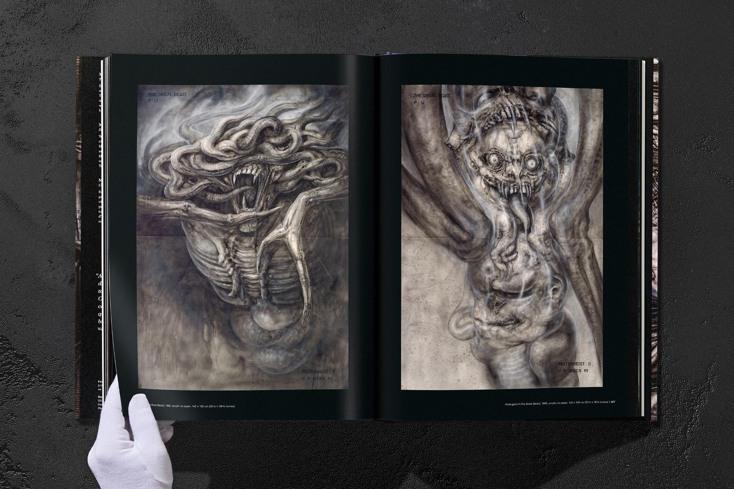 HR Giger (German, French, English) Book