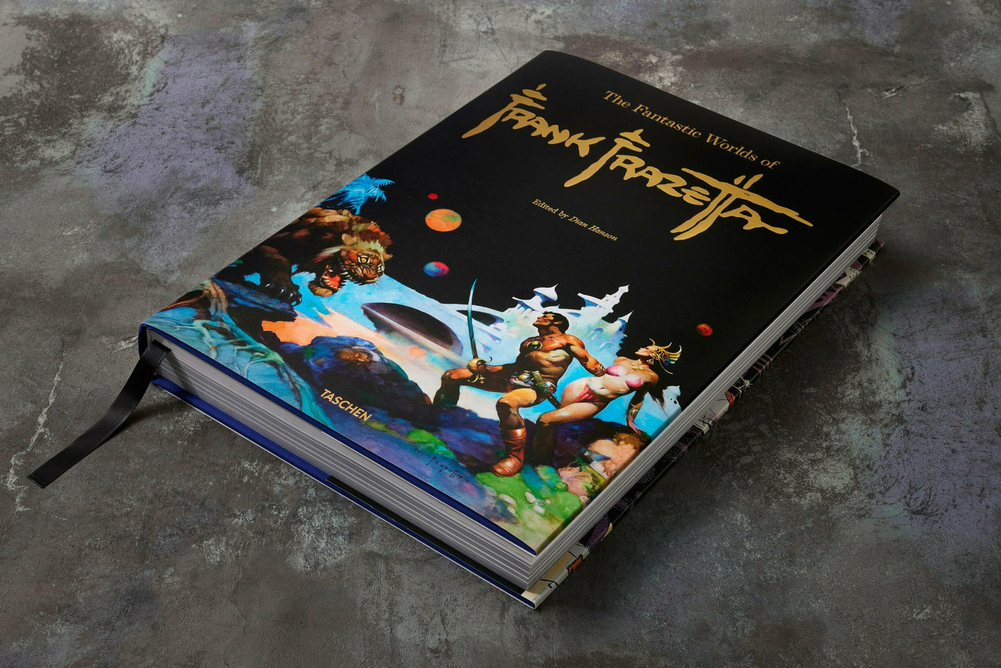 The Fantastic Worlds of Frank Frazetta (German, French, English) Book